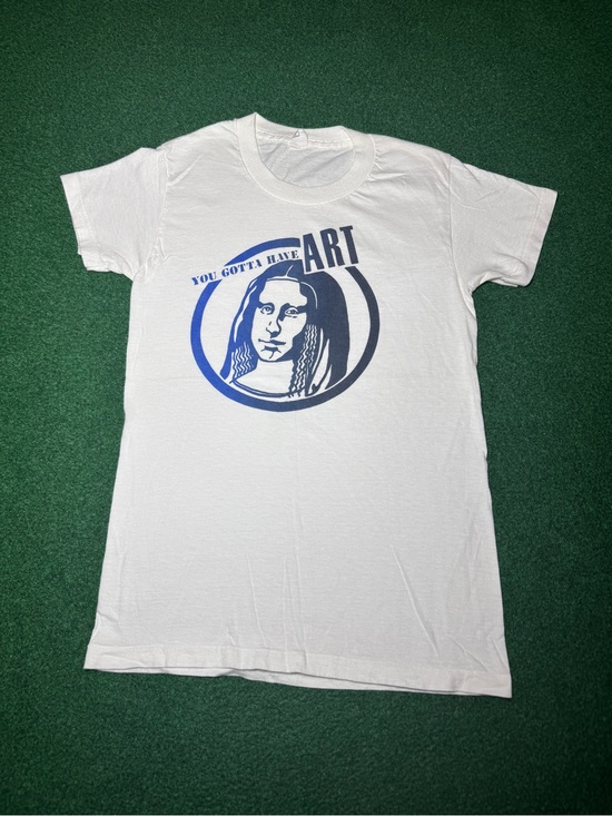 Vintage Other - You Gotta Have Art Vintage T Shirt Art Tee Mona Lisa 70s 80s XS/S 16x25 RARE